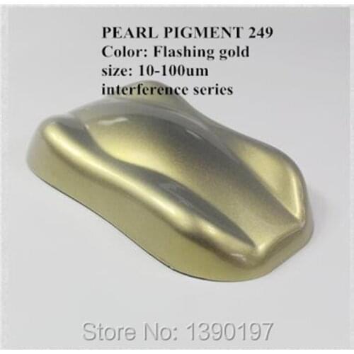 Natural mica pearl pigment powder interference flashing pearl