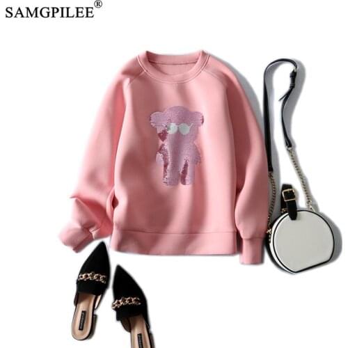 Autumn 2021 Clothes For Women Casual Oversized Sweatshirt Cotton Full Sleeve Print Pullovers O-neck Winter Hoodies For Women 3XL