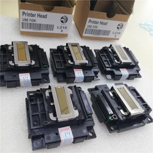 Free Shipping 5pcs in Philippines Indonesia Printhead for Epson L210 L110 L355 L365 Inkjet Printer Head