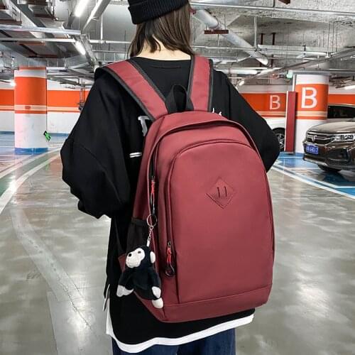 Oxford Backpack 2022 New Trend Women Backpack Wild Fashion Shoulder Bag Small Canvas Teen Girl School bag Mochilas Female