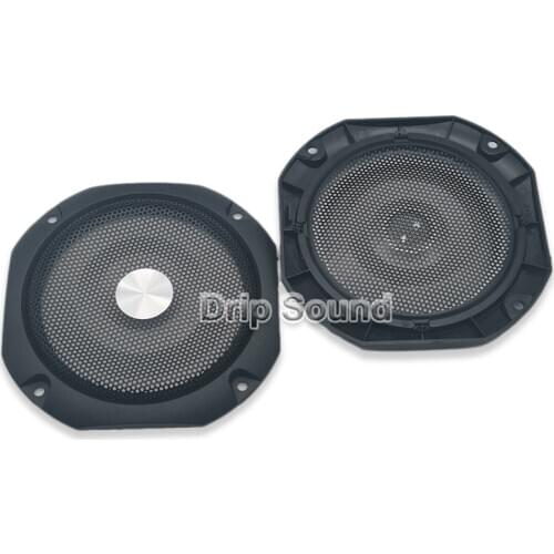 For 4" Inch Car Audio Speaker Conversion Net Cover Decorative Circle Metal Mesh Grille OD131mm
