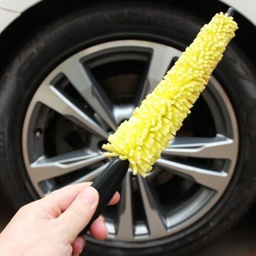Car Wheel Wash Brush Auto Wash Sponges Tools for audi a3 a4 b8 b6 a6 c6 for bmw e46 e90 e60 f10 f20 f30 e39 lada
