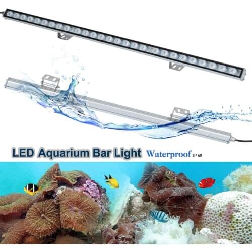 54W/81W/108W Led Aquarium Light With 470nm LED Aquarium Light for Fish Plants Coral Reef Fish Tank Lights Aquarium Lamp Home