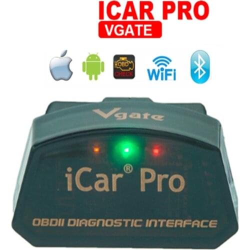 Vgate iCar Pro elm327 v1.5 Bluetooth/WIFI OBD II / EOBD Diagnostic Scanner tool elm 327 v2.1V1.5iCar Pro Support for Android/IOS