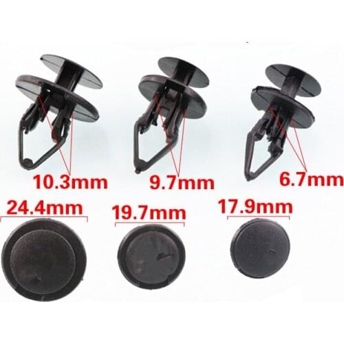 Fit for Buick Chevrolet cruze regal ford mondeo focus bumper in net leaf plate clip 10PCS