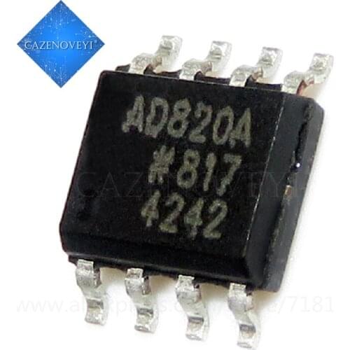 10pcs/lot AD820ARZ AD820 SOP-8 In Stock