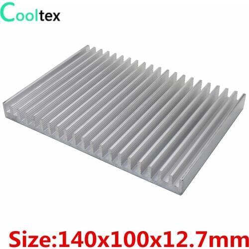 5pcs 140x100x12.7mm Aluminum HeatSink radiator for Chip RAM LED IC heat sink COOLER cooling