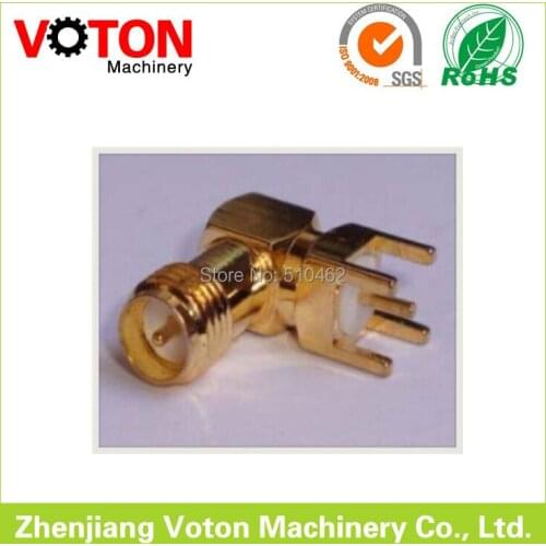 Free shipping RP SMA Female Right Angle for PCB connector