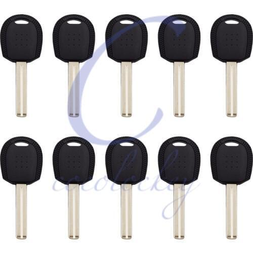Cocolockey Transponder Key Shell Case Fob No Chip for Kia Car Transponder Chip Keys NO LOGO 10pcs/lots