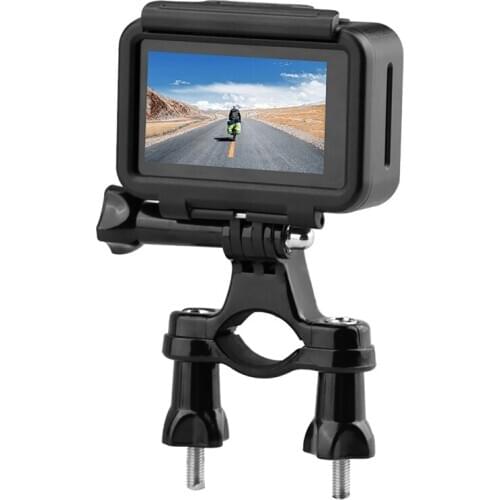 For DJI Osmo Action Bicycle Motorcycle Handlebar Clip Bracket Holder Mount for GoPro Hero 5 6 7 8 Action Camera Parts