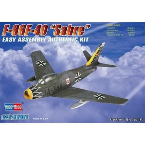 Trumpeter 80259 1/72 US F-86 F-40 Sabre Fighter Bomber Aircraft Plane Model TH06206-SMT2