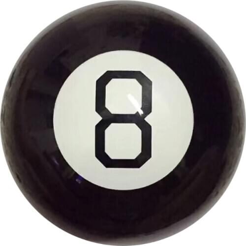 2020 New Drop Shop. Black 8 Predict Magic Ball Party Prop Gift for Kids Portable Fun Spherical Toy