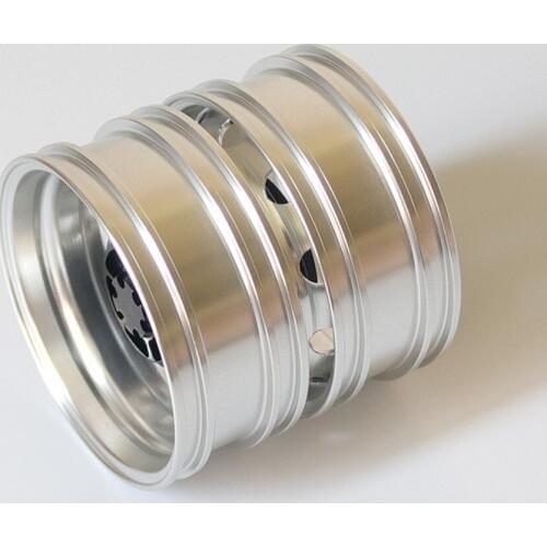 New rc actros truck double tires rear narrow wheel hub for tamiya 1/14th scale rc trailer scania R620 56323 R730 beenz 1851 3363