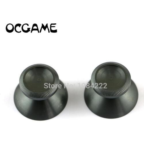 OCGAME 60pairs/lot Colorful Aluminum Metal 3D Analog Joystick Cap For Xbox360 xbox 360 Thumbsticks Mushroom Cap