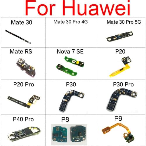 Mic Antenna Signal Connector Board For Huawei P20 P30 P40 Mate 30 RS Pro 4G 5G Nova 7SE WiFi Signal Board Above Loudspeaker Part