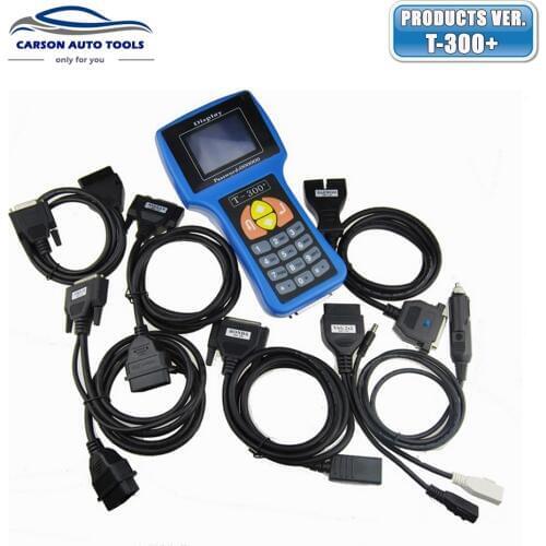 Professional Auto Key Programmer T300 Newest V16.8 T 300 T-CODE English or Spanish Blue/Black Cars T-300 Auto Transponder