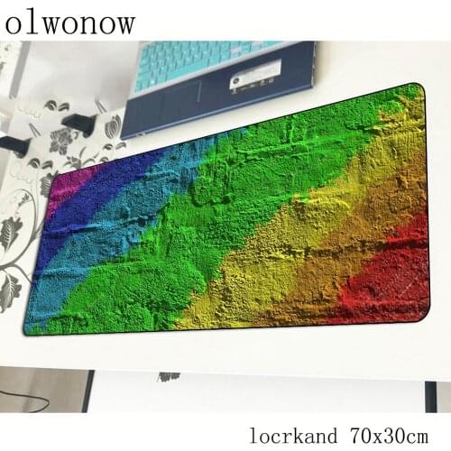 Rainbow mouse pad gamer cheapest 700x300x2mm notbook mouse mat gaming mousepad large HD print pad mouse PC desk padmouse