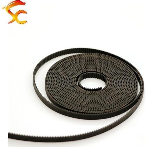 1meters*10 packs GT2-6mm open timing belt width 6mm GT2 2GT-6/9/10M Rubber belt for Reprap, Rostock, Prusa, Mendel