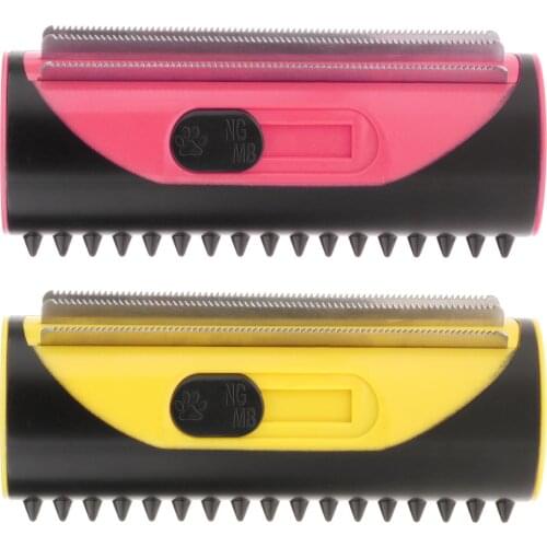 Pet Hair Removal Cleaning Brush Dogs Cats Portable Puppy Hair Brushes Pets Hair Brushes Kitten Puppy Massage Comb