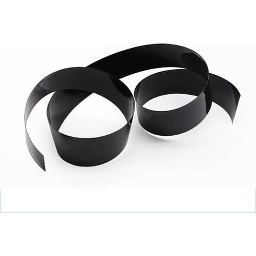 18.5mm Black PVC Heat Shrink Tubing -40℃~105℃ Battery Sleeve Heat Shrinkable Film
