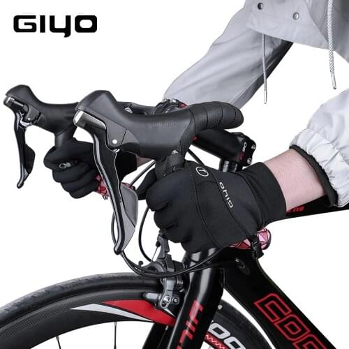 Cycling touch screen gloves windproof and warm mountain bike road bike winter gloves for 6.5-11cm wide palm men and women