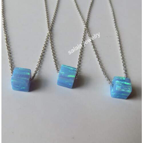 WEBTOCY Silver Necklaces
