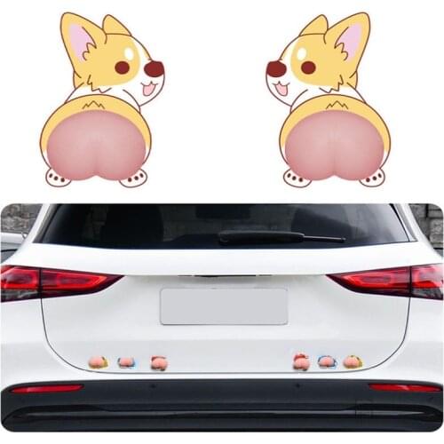 New Guard Anti Chafing Car Door Protector Anti-scratch Cute Butt Strip Body Decoration Bumper Lip Protection Anti-collision Glue