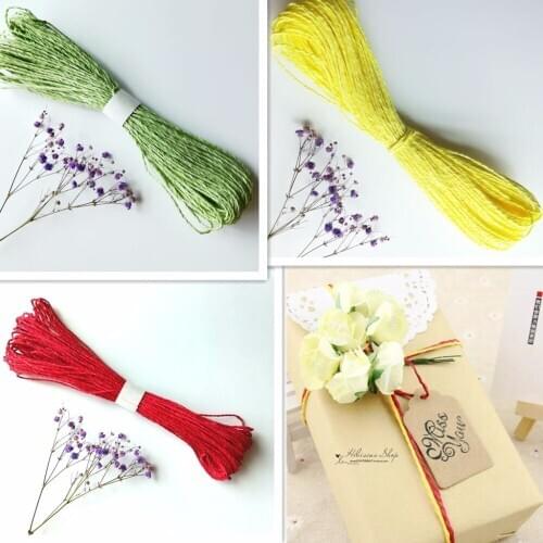 30M/Lot 24colors Gift Packing Twisted Paper Ropes String Thread DIY Crafts Kindergarten Children Toy Paper String Decoration