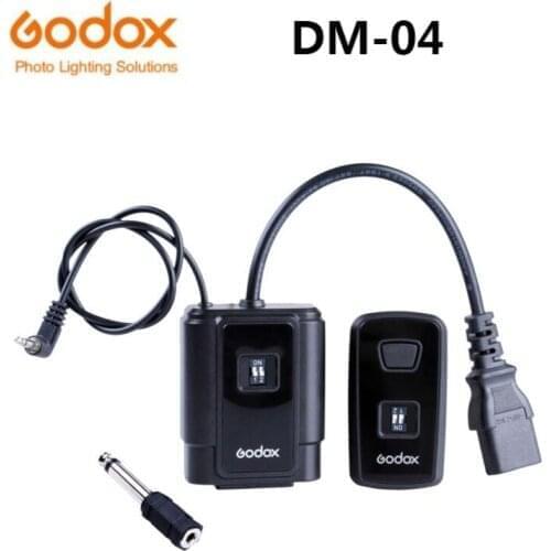 Godox DM-04 DM04 4-Channel Trigger Transmitter Receiver for Photography Flash