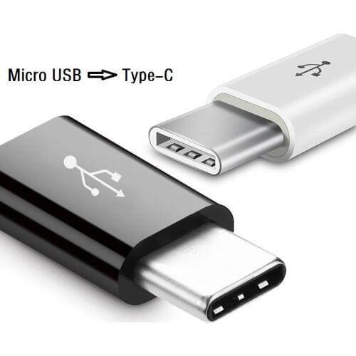 1/2/5Pcs Mobile Phone Adapter Micro USB To USB C Adapter Microusb Connector for Huawei Samsung Galaxy Xiaomi Adapter USB Type C
