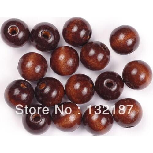 Natural wood beads various size multiple color wood beads WOOD 113