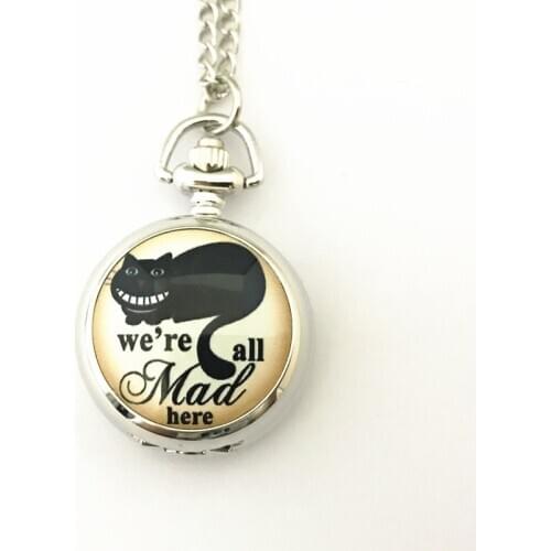 FANTASY UNIVERSE Freeshipping wholesale 20PC a lot pocket Watch necklace HRBBBB50