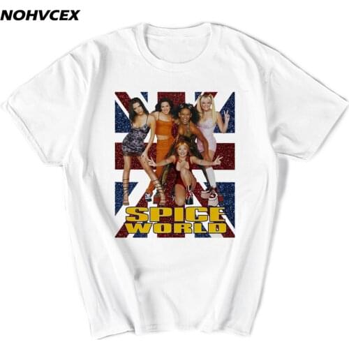 Spice Girls Printed Men Cool Casual T Shirt Mens Fashion Summer Top Tee Homme T-Shirt
