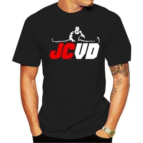 2021 Fashion T Shirts New Bloodsport Jean Claude Van Damme Jcvd Split O-neck 100% cotton