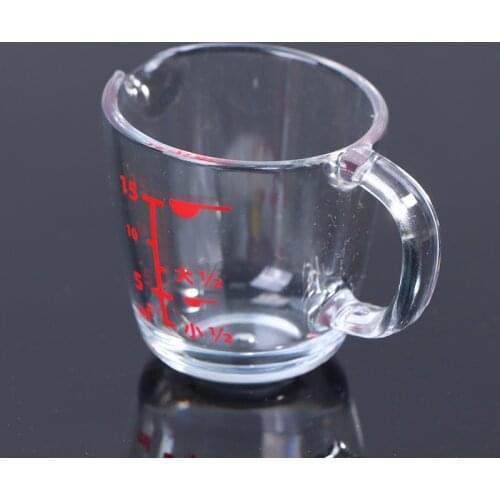 New Arrival Doll House 15ml Plastic Measuring Cup Scale Cup Laboratory MIni Measuring Cup