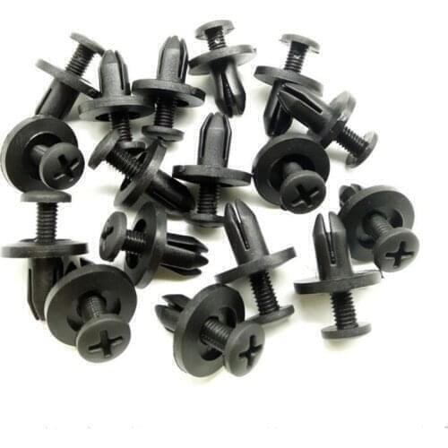 New Car Bumper Clips Plastic Rivets Accessories For skoda Octavia a5 a7 2 rapid Fabia YETI superb vw passat Bora POLO GOLF 6