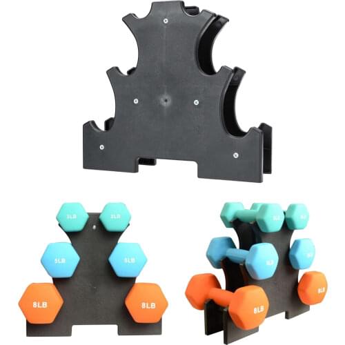 Solid Dumbbell Rack Home Stands Tree Bracket Vertical Holder Sorting Bracket