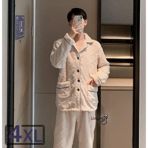 Okkdey Men's Warm Pajamas China