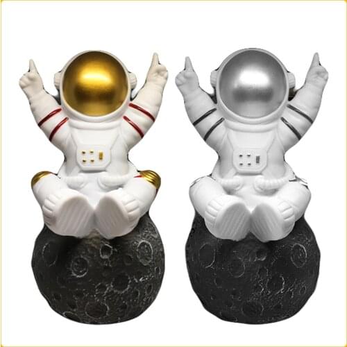 Astronaut Portable Bluetooth Speaker Mini Wireless Stereo Music Audio Home Decoration Support USB TF FM Radio Music Player