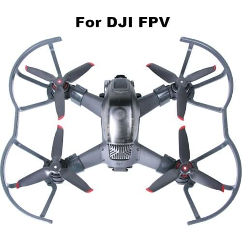 Propeller Guards for DJI FPV Accessories Kit Integrated Propellers Protector Shielding Rings Sunnylife Drone Spare Parts Combo