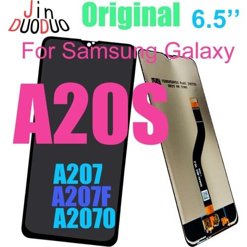 6.5 inch Original For Samsung Galaxy A20S A207 A2070 A207F DS LCD Touch Screen Digitizer Assembly