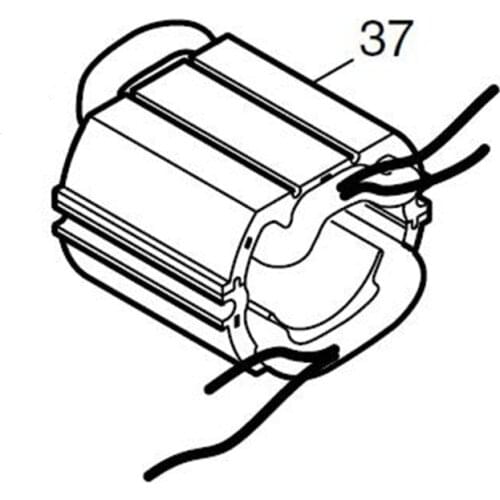 MAKITA 625703-1 220-240V Field Stator for GA9010C GA7010C