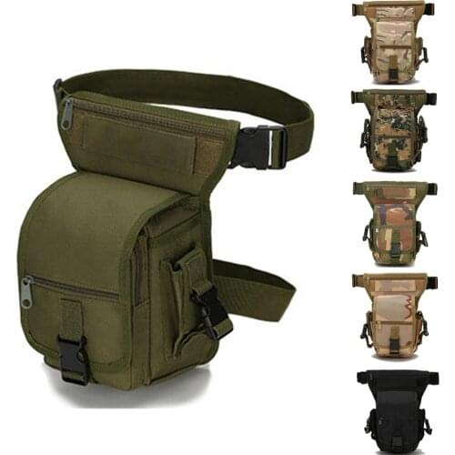 Tactical Outdoor Sport Leg Bag Military Hunting Pack Army Combat Multi-Purpose Camo Drop Thigh Pouch