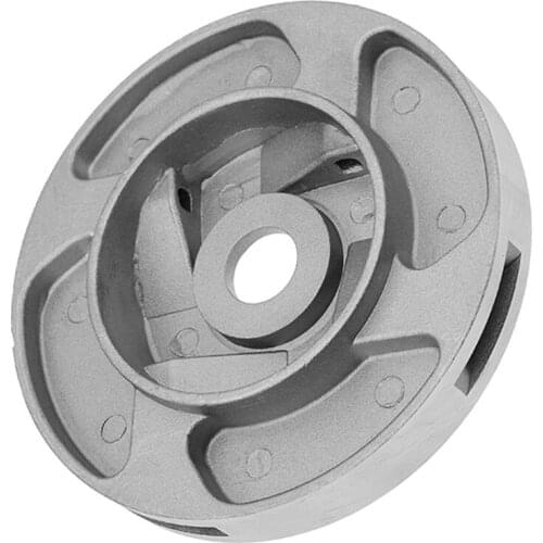 Aluminum Alloy Grass Trimmer Head Threaded Nylon Cutter Head Lawn Mower Accessory With 4 Cables For Garden Hardware Tools