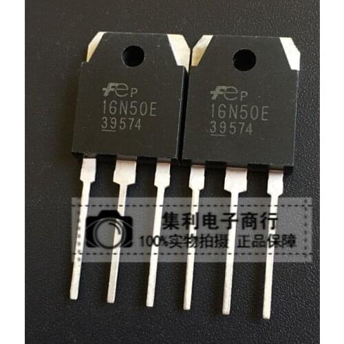 10pcs/lot 16N50E FHM16N50E TO-3P
