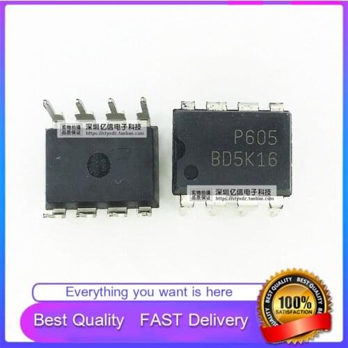 10Pcs/Lot New Original P605 AOP605 DIRECT PLUG DIP-8 LCD Power ManagementChip
