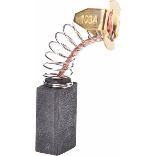 6.5x7.5x13.5mm 10x Mini Drill Electric Grinder Replacement Carbon Brushes Spare Parts For Electric Motors Rotary Parts