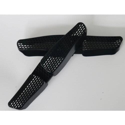 2pcs/set Car Rear Seat Air Conditioner Duct Grille Vent Outlet Cover Sticker For Skoda Octavia A7 2015-2017 Superb B8