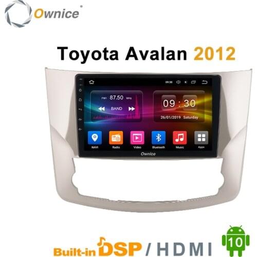 Ownice K3 2din Car Radio Android 10.0 Multimedia Car Video Player for TOYOTA AVALON 2012 GPS Navigation Touch Screen Double Din