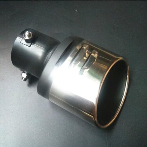 Car universal stainless steel exhaust pipe muffler for Honda CRV Accord Odeysey Crosstour FIT Jazz City Civic JADE Crider